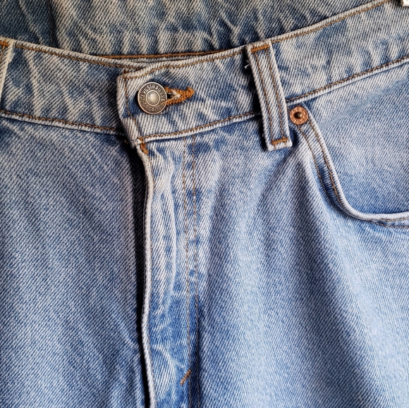 '97 Vintage Levi's 912 921 Slim Fit Tapered Leg Jeans - Picture 5 of 11